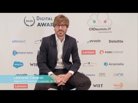 Leonardo Cotronei (Wind Tre): Fiducia, AI, 5G e Cyber Resilience per l’impresa digitale