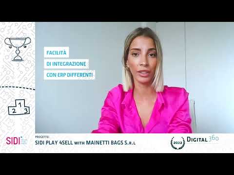 Digital360 Awards &amp; CIOsummIT 2022 - Sidi Play4Sell with Mainetti Bags S.r.l