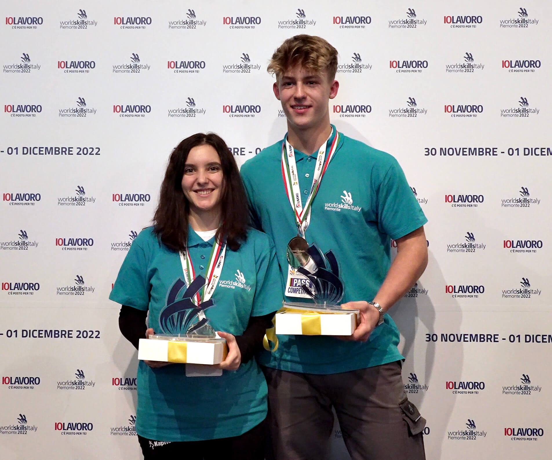 Campionati WorldSkills: l'unica ragazza in gara tra i vincitori della skill Sistemi Robotici Integrati