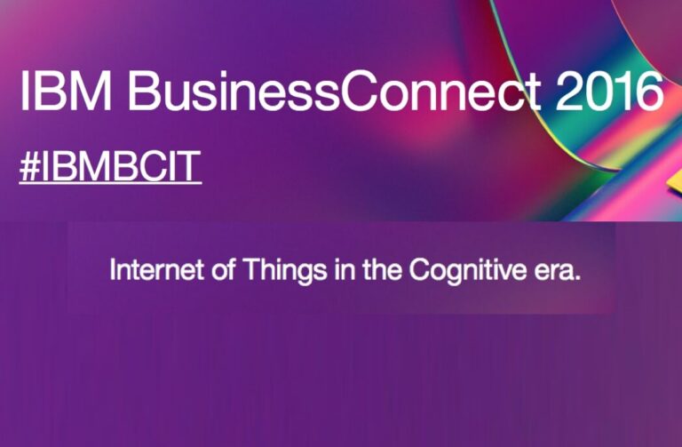 IBM Business Connect: IoT in the Cognitive Era