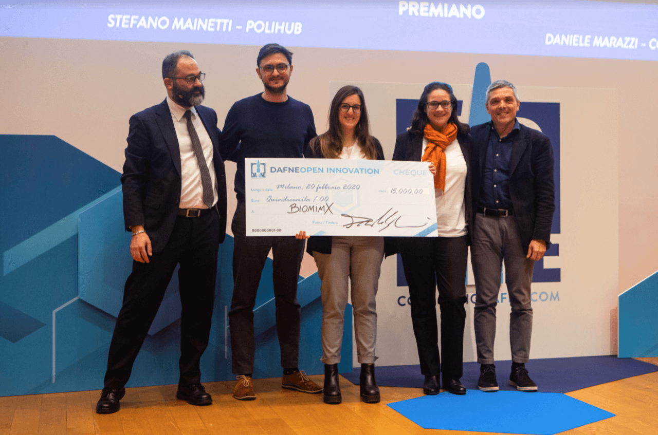 Startup vincitrice DAFNE Open Innovation